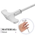thumbnail image 3 of Luxshiny Universal Drum Key for Drum Set Accessories Durable Plated Silver Material Easy Installation, 3 of 8