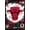 Black Framed Version, variant on NBA Chicago Bulls - Maximalist Logo 23 Wall Poster, 22.375" x 34" Framed