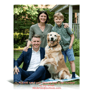 Custom Canvas Prints with Your Photos 8x10 Personalized Pictures Wall Art for Family Pet Customized Gifts for Mom Men Women Wedding Birthday Home Decor