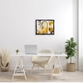 thumbnail image 2 of Stupell Industries Urban Paint Drip Graffiti Heart Shape Graphic Art Jet Black Floating Framed Canvas Print Wall Art, Design by Porter Hastings, 2 of 6