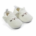 thumbnail image 4 of 9-12 Months Baby Boys Girls Shoes Non-Slip Infant First Walkers Baby Walking Shoes Pre Step Shoes For Boys And Girls Indoor Anti-skid Overshoes Cartoon Baby Comfortable Walking Shoes White, 4 of 7