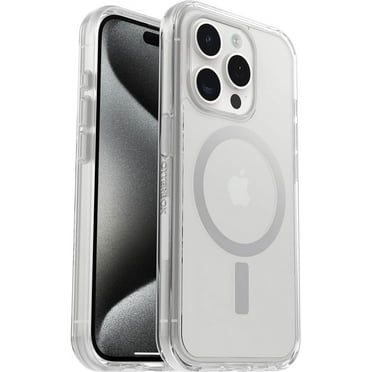 OtterBox Symmetry Series  Case With MagSafe for iPhone 15 Pro Max, Clear