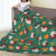 thumbnail image 6 of Sikiie Cartoon Turkey Ultra-Soft Micro flannel Blanket Luxury All Seasons Warm Blanket for Bedding Sofa and Travel (4 sizes)-40"x30", 6 of 7