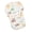 Frog bear beige mat, variant on NTCLHFXU Baby Stroller Seat Cushion – Soft Cotton Pad for High Chair, Cart, Feeding Chair – 1 Pack