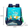 thumbnail image 2 of Bolsa de dibujos animados con correas de hombro para masajes y pérdida de peso, segura e impermeable, para niños, para actividades al aire libre, escuela, hogar, viajes, dinosaurio azul cian, 2 of 7