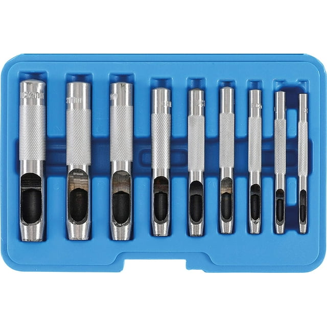 Juego De Sacabocados | 3 - 12 Mm | 9 Piezas BGS BGS-565