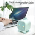 thumbnail image 3 of Reloj Despertador Inteligente Control De Voz Bloqueo De Alarma Digital Temporización Reloj Nocturno Reloj Despertador Led Moderno Yuarrent HA025105-03, 3 of 5