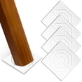 thumbnail image 1 of MasteelfCA 4 Pcs Pare-Chocs Transparents en Silicone pour Meubles, Protecteurs de Sol, 1 of 8