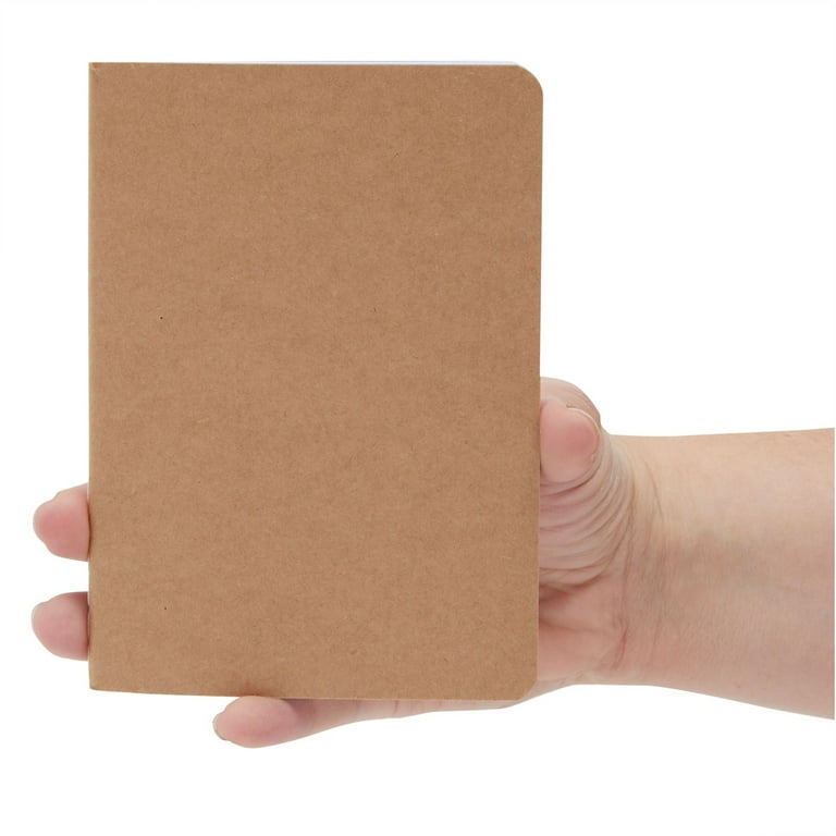  12pcs Inspirational Notepads Kraft Paper Notebooks Small  Pocket Notepads ,64 Pages Mini Notebooks Bulk for Party School Office Home  Coworkers Travel Gift Present Supplies (12pcs-6styles, Brown) : Office  Products