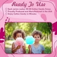 thumbnail image 2 of Cotton Candy Floss Sugar Package of 2ct-(Pink Vanilla and Blue Raspberry)-2lb Each Flavor- (2ct-2lb Jars), 2 of 5