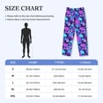 thumbnail image 4 of Sikiie Flower Happy Skull Mens Pajama Pants Sleep & Lounge Pants, PJ Bottoms With elastic waistb and Pockets X-Large, 4 of 6