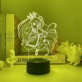 thumbnail image 5 of Figura de Shiro Night Light USB No Game No Life, ilusión 3D, 5 of 5