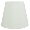 thumbnail image 3 of Meriville Set of 5 Eggshell Faux Silk Clip On Chandelier Lamp Shades, 4-inch by 6-inch by 5-inch, 3 of 5