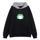 thumbnail image 4 of Sudadera Para Mujer Sudadera Con Capucha de Cuello Redondo Moda Casual Impreso Blusa de Manga Larga Bolsillo Jersey Tops Odeerbi ODB171926, 4 of 5