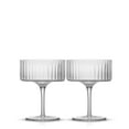 thumbnail image 2 of Verres à Martini Coupe Évasée Elle de JoyJolt - 10 oz - Ensemble de 2, 2 of 12