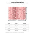 thumbnail image 5 of Yiaed Popcorn 1 Print Blanket Throw Blanket Soft Cozy Flannel Blanket for Home Bed Sofa Couch Chair-40"x30", 5 of 6