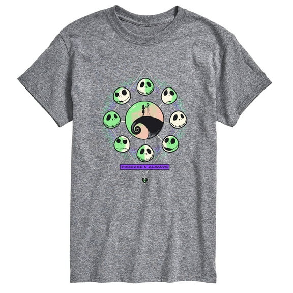 The Nightmare Before Christmas - Forever and Always - Men's Short Sleeve Graphic T-Shirt