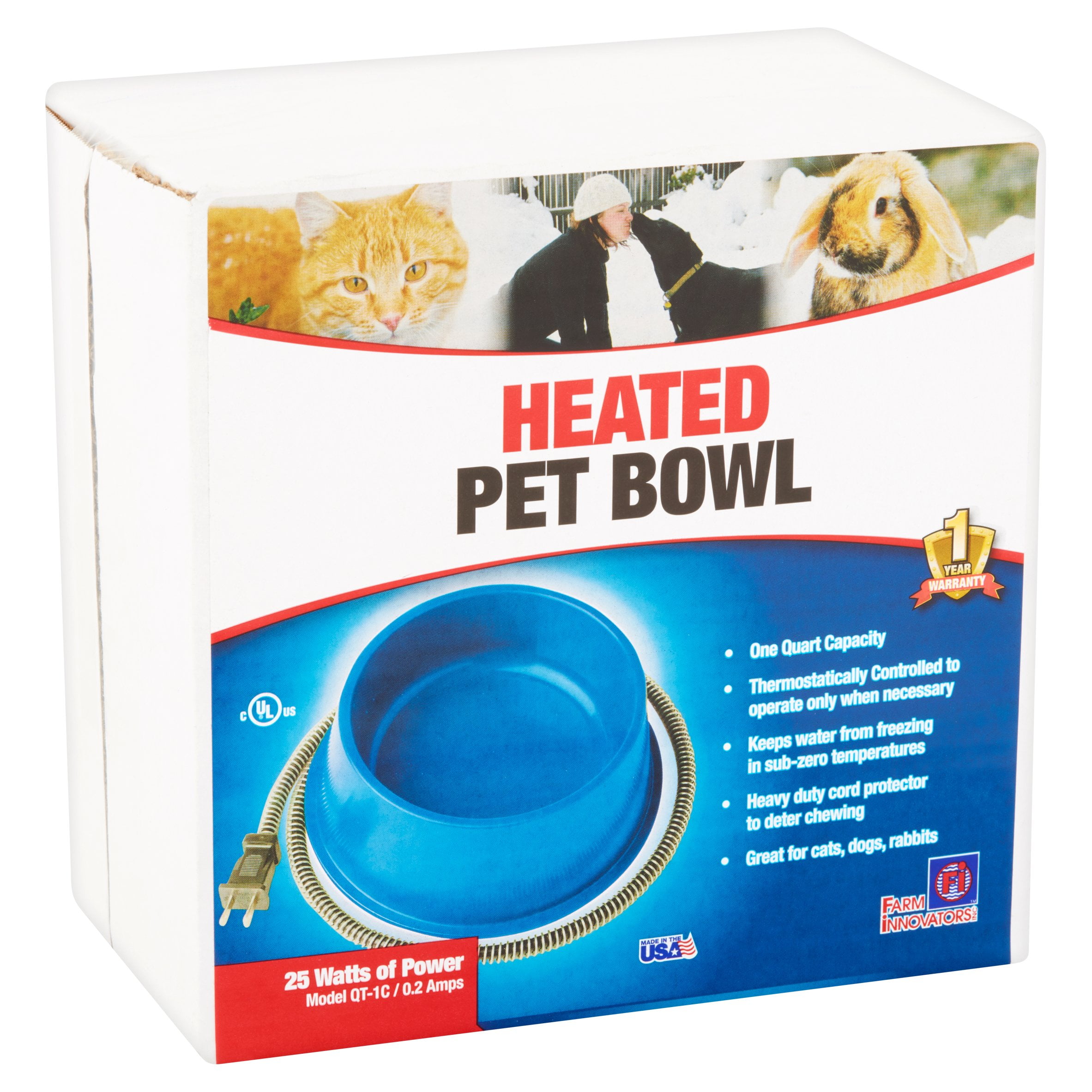 heated pet bowl