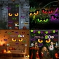 thumbnail image 7 of Halloween Bulletin Board Set Spooky Glowing Eyes Classroom Decorations Halloween Themed Paper Cutouts Trick or Treat Boo Sign Glow in The Dark for Kids Students Home School Chalkboard Party Supplies, 7 of 7