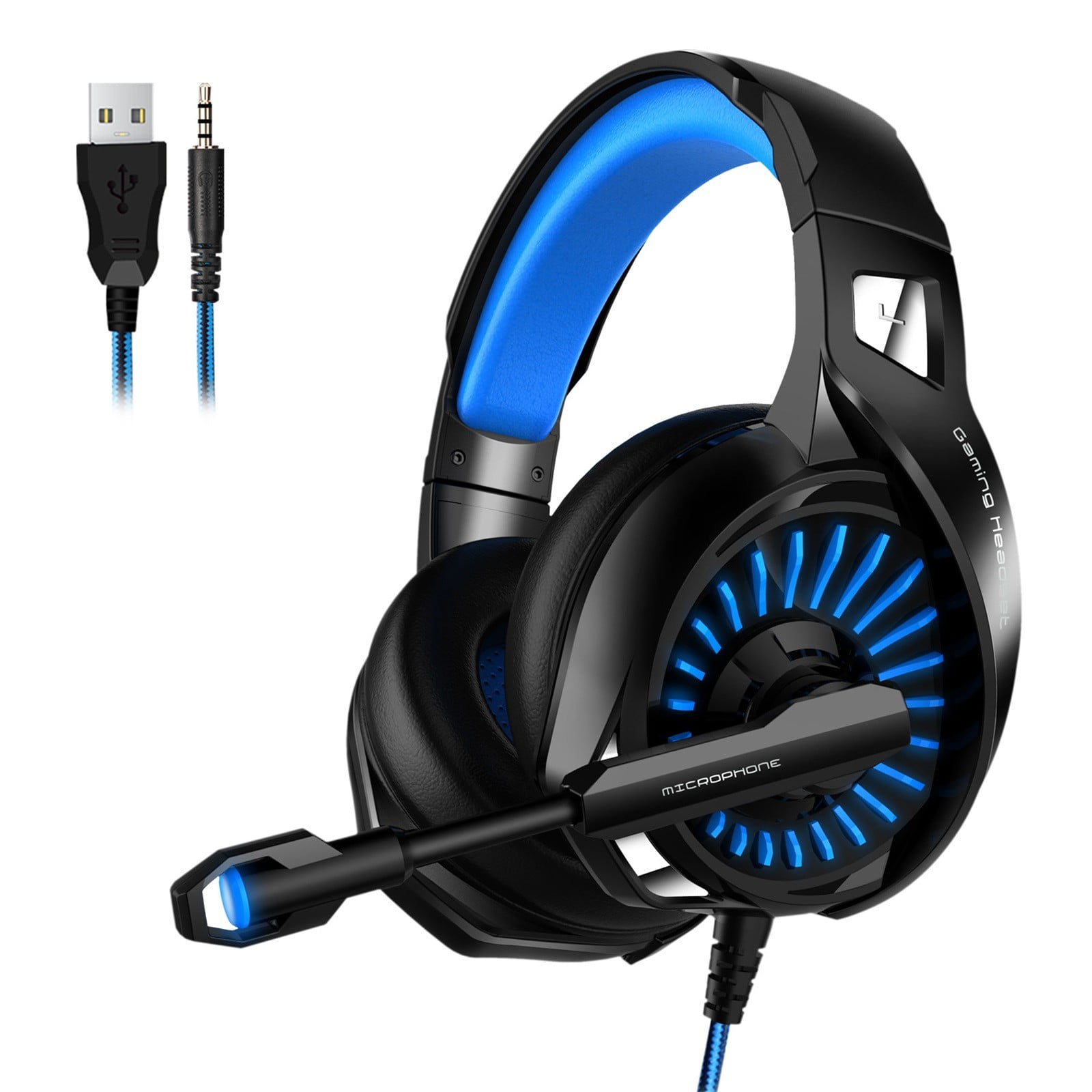 ZIUMIER Gaming Headset with Microphone, PS4 Headset Xbox One 