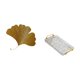 thumbnail image 5 of Esculturas de pared de hojas,Esculturas de pared de hierro forjado con hojas de ginkgo,Escultura de pared con hojas de ginkgo para colgar,Bandeja para servir,Bandeja de cocina rectangular con asa, 5 of 8