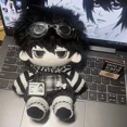 thumbnail image 3 of 20cm Death Note L.Lawliet Cotton Stuffed Doll Animation Plush Dress-up Toys for Children Adults Handsome Collectibles Gift Dolls, 3 of 4