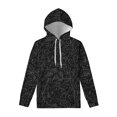 thumbnail image 3 of Sudadera con capucha para hombre de Harajuku con estampado gráfico de flores en 3D, ropa informal de gran tamaño, jerséis florales abstractos de gran tamaño de Harajuku, 3 of 5