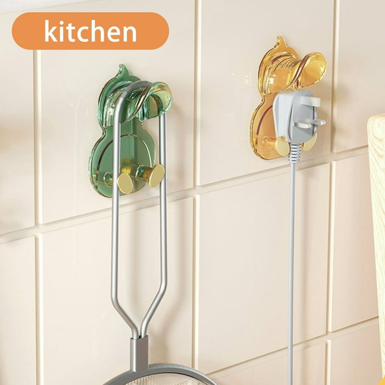 Cute Duck Shaped Wall Hook Self Adhesive Waterproof Towel Hooks for Home Bathroom Kitchen