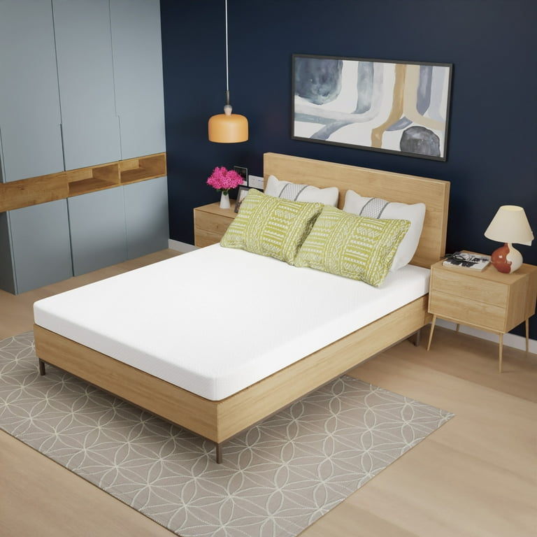PayLessHere 5 Inch Memory Foam Mattress Cooling Gel Bamboo Charcoal Infused Mattress Medium Firm Mattresses CertiPUR US