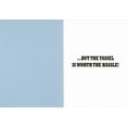 thumbnail image 2 of Designer Greetings You've Been Working Like a Dog: White Dog Wearing Cap Funny / Humorous Graduation Congratulations Card, 2 of 2