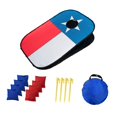 thumbnail image 1 of Juego de lanzamiento de bolsas de maíz, divertido juego deportivo portátil con 8 bolsas de maíz para el jardín, la playa y reuniones infantiles. Estilo C, 1 of 8
