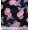 Black, variant on Soimoi Cotton Duck Fabric Leaves & Berries Fruits Printed Craft Fabric by the Yard 42 Inch Wide