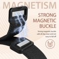 thumbnail image 4 of Wearlizer Magnetic Stretchy Band Compatible with Versa 4/3/Sense 2/Sense, Celtic Knot Elastic Nylon Watch Strap for Women Men, Dressy Soft Fabric Wristband with Magnetic Clasp, 4 of 7
