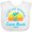 AA-White, variant on Inktastic Summer Enjoy the Sunshine Cocoa Beach Florida in Blue Boys or Girls Baby Bib