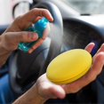thumbnail image 4 of Car Wax Applicator Pads, Sponge Car Polishing Pad, Soft Foam Applicator Cleaning Pads For Cleaning Car Vehicle Window Glass, Yellow (18 Pcs), 4 of 4