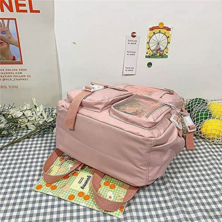 Pink School Supplies
