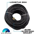 thumbnail image 3 of Cable de Red Ethernet Virtual Zone Cat6e 15m Negro, 3 of 4