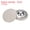 Beige, variant on Uxcell 15 Pcs 44L Leather Covered Button 28mm Metal Shank Round Sewing Buttons for Suits Dress Blouses Alloy Orange