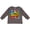 Charcoal, variant on Inktastic Little Brother Comic Book Boys Long Sleeve Toddler T-Shirt