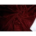 thumbnail image 2 of 100% Micro Velvet Dark Maroon/ Wine Fabric 44" wide [7643], 2 of 3