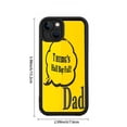 thumbnail image 6 of iPhone 15 Case - Lightweight Yellow Background with Black Outline & Fun Speech Bubble Design - Yellowing Resistant Stylish & Durable Protection, 6 of 6