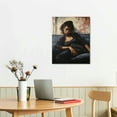 thumbnail image 2 of Nawypu African American Woman Wall Art Black Art Poster Painting Poster Decorative Painting Canvas Bathroom Wall Art Living Room Posters Bedroom Painting, 2 of 4
