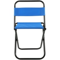 KALLORY Small Portable Camping Chair Foldable Lawn Stool Lightweight Sturdy Easy to Carry and Store for Outdoor Activities
