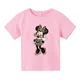 thumbnail image 3 of Ropa de verano para niños de 3 a 14 años, camiseta de algodón de Minnie Mouse para niños y niñas, camisetas de dibujos animados kawaii para niños, camisetas de verano, 3 of 5