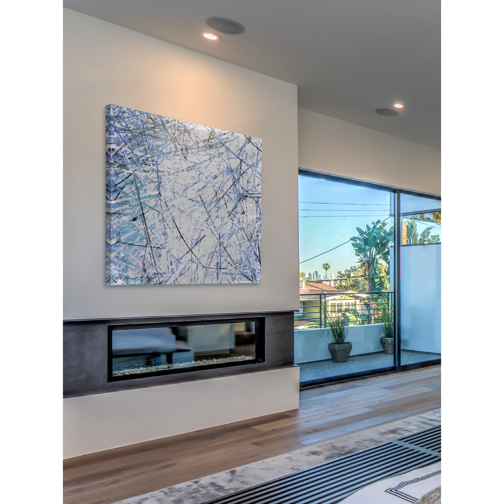 "Drift XIII" Painting Print on Wrapped Canvas
