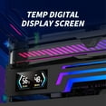 thumbnail image 4 of Z-X6 Graphics Card Bracket Temperature Display 5V 3PIN ARGB AURA SYNC Computer Graphics Card VGA Holder WE Digital display, 4 of 6