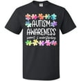 thumbnail image 3 of Inktastic Autism Awareness Support and Understanding Puzzle Pieces T-Shirt, 3 of 5