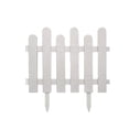 thumbnail image 2 of Plastic Garden Edging Fence, Easy Assembly Weather Resistant Mini Border Fence, Stable Reusable Yard Divider, Multi Purpose Landscape Barrier for Flower Bed Lawn Path Patio Outdoor Decor, 2 of 6