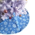 thumbnail image 2 of Falda de árbol de copo de nieve tridimensional azul de 90 cm. Xemadio FLD-3716, 2 of 7