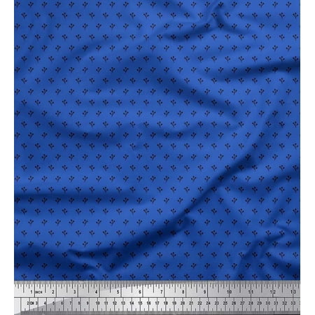Soimoi Polyester Crepe Fabric Berries Shirting Print Fabric by The Yard 42 Inch Wide